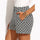 Bigsweety New Fashion Plaid Shorts Woman Shorts Summer Black and White Mid Waist Casual Pocket Straight Shorts Hot Sale