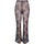 Sexy Women Bikini Cover Up Swimwear High Waist Lace Transparent Beach Mesh Sheer Long Pant Trousers