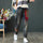 Spring Autumn Women Jeans Casual Loose High Waist Patchwork Denim Pants Trousers Vintage Harem Pant Calca Jeans Feminina