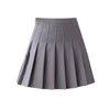 Sexy Women Pleated Skirt Lovely Girl School Uniform Skirt Solid High Waist Mini Skirts kawaii Female Pleated Mini Skirts