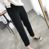 Women Pants Thicken Pencil Pants Female Work Suit Pant 2019 Autumn Winter Plus Size OL Style Loose Wool Trousers Capris 6648 50