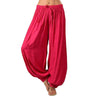 Womens Lady Hippie Aladdin  Funny Pants Gypsy Harem Trousers Elastic Baggy Harem Pants