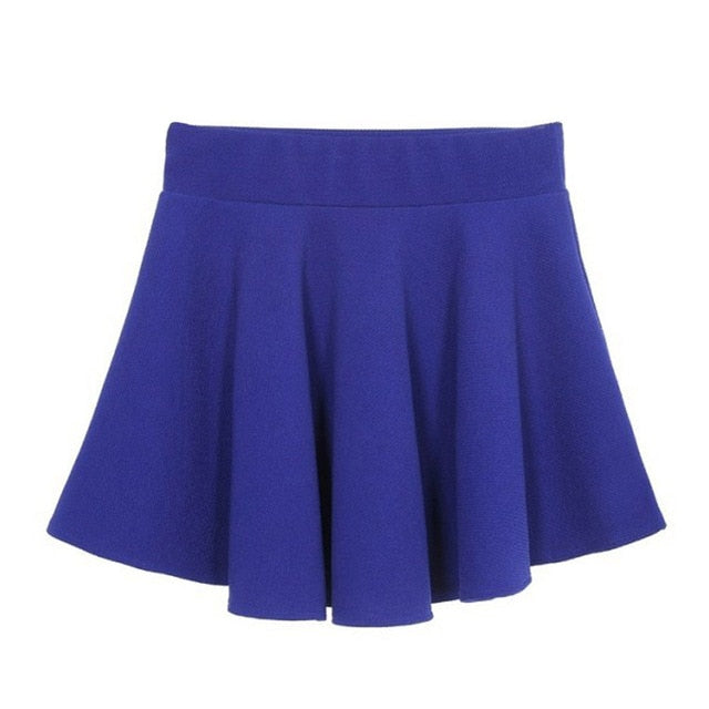 New New Women Skirt Sexy Mini Short Skirt Fall Skirts Womens Stretch High Waist Pleated Tutu Skirt SCI88