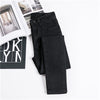 JUJULAND  Jeans Female Denim Pants Black Color Womens Jeans Donna Stretch Bottoms Skinny Pants For Women Trousers 8175