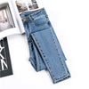 JUJULAND  Jeans Female Denim Pants Black Color Womens Jeans Donna Stretch Bottoms Skinny Pants For Women Trousers 8175