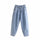 Women Blue Harem Jeans Loose mom Jeans Fashion High Waist Streetwear Boyfriends Washed Denim Long Trousers Bottoms Slouchy Jeans