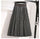 New 2019 autumn winter High Waisted thick maxi Skirt Pleated Skirts Vintage Plaid Skirt Free Shipping Plus Size 3xl