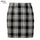 Sisterlinda Vintage Black Plaid Mini Skirt Women High Waist Mini Skirt Fashion Office Lady Party Side Zipper Skirts Mujer 2019