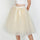 6Layers 65cm Fashion Tulle Skirt Pleated Tutu Skirts Womens Lolita Petticoat Bridesmaids Vintage Midi Skirt Jupe Saias faldas