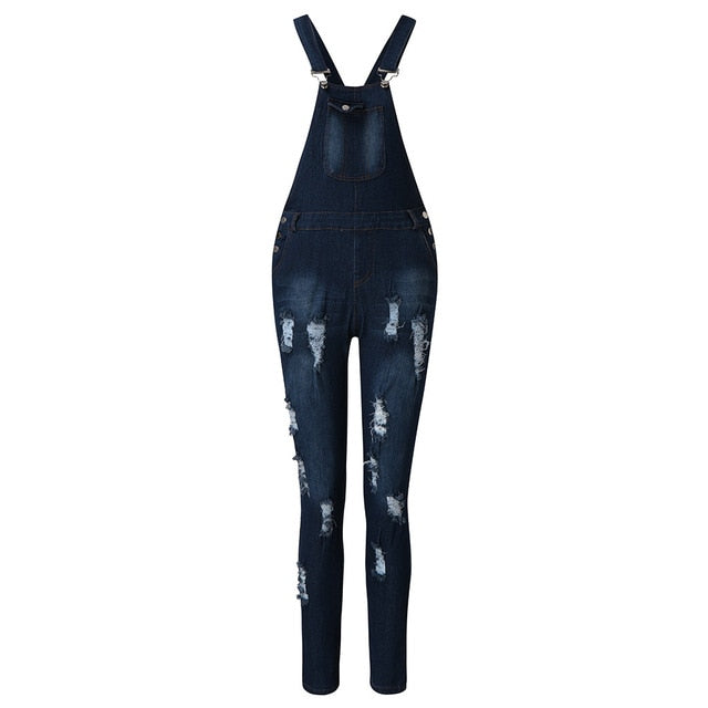 2020 Women jeans femme 2020 nouveau Fashion Overall Shourt Pants Summer spodnie jeansowe damskie Straps Sleeveless Clothing #5