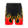Rockmore Fire Flame Print Streetwear Shorts Women Bodycon Biker Cycling Shorts Harajuku Skinny Mini Short Pants Sweat Pants Fall
