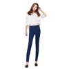 Jeans  for woman  high waist plus  size  full Length skinny pencil black blue Denim pants 100kg