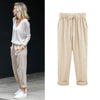 Hirigin Women Casual Jogger Dance Harem Loose Sport Pants Loose Baggy Slacks Corduroy Trousers