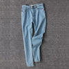 Signore dell'annata delle donne boyfriend jeans per le donne mamma dei jeans a vita alta blu casuale dei pantaloni della matita coreano streetwear denim pantaloni