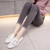 Jeans Women Elegant Streetwear Ulzzang All-match Spring Autumn High Waist Female Korean Style Slim Tight Simple Womens Trousers