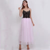 Party Train Fashion Womens Lace Princess Fairy 4 layers 100 cm Voile Tulle Skirt Bouffant Puffy Fashion Skirt Long Tutu Skirts