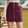 Fashion Women Sexy Corduroy Mini Bodycon Skirts For Women Preppy Style Ladies Zipper Pencil Skirts Female Sold High Waist Skirt