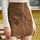 Fashion Women Sexy Corduroy Mini Bodycon Skirts For Women Preppy Style Ladies Zipper Pencil Skirts Female Sold High Waist Skirt