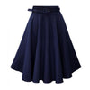 Girl Women Spring Autumn Casual Skirt High Waist Mid-length Jeans Skirt Slim Thin A-line Fashion Wild Skirt Denim Skirt