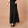 Plus size spring autumn Women solid Wide Leg Loose Dress Pants Female Casual Skirt Trousers Capris Culottes BL1428