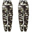 6Color Fashion Women Ladies Camo Cargo Pants High Waist Hip Hop Trousers Military Army Combat Camouflage Long Pants Hot Capris