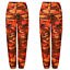 6Color Fashion Women Ladies Camo Cargo Pants High Waist Hip Hop Trousers Military Army Combat Camouflage Long Pants Hot Capris