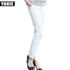 High waist elegant  woman office pants trousers work Capris ladies OL formal pencil skinny pants classic for women Plus size