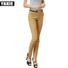 High waist elegant  woman office pants trousers work Capris ladies OL formal pencil skinny pants classic for women Plus size