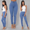 Women Pencil Stretch Slim Denim Skinny Jeans Pants High Waist Jeans Trousers /