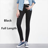 Women Jeans Plus Size Casual high  waist summer Autumn Pant Slim Stretch Cotton Denim Trousers for woman Blue black 4xl 5xl 6xl