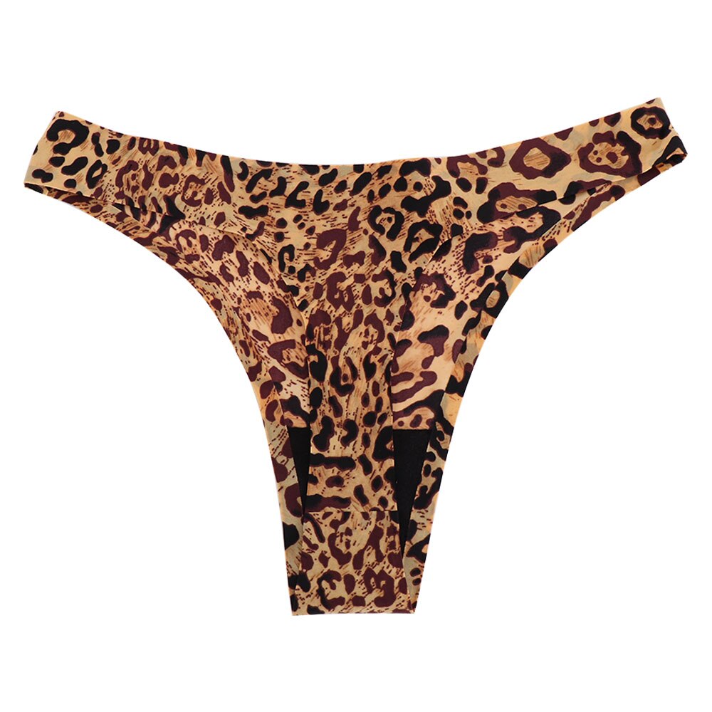 Leopard Women Sexy Cotton Seamless Panties T Panties G String Women's Panties Ultra-thin Thong For Women Wholesale