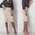 Women High Waist Suede Skinny Skirts Solid Bodycon Pencil Stretch Split  Midi Skirt Ladies Beige