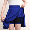 Surmiitro Plus Size 4XL Shorts Skirts Womens 2020 Summer A line Sun School High Waist Pleated Skirt Female Korean Elegant Skirt