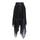 Summer Mesh Irregular Women Skirts Pentagram Zipper Black Punk Skirts Gothic Darkness Lady Skirt Casual Loose Streetwear Skirts