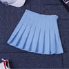 New High Waist A Line pleated skirts Harajuku Lolita Gray White Black a-line sailor skirt Cosplay Japanese school Skirts uniform