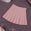 New High Waist A Line pleated skirts Harajuku Lolita Gray White Black a-line sailor skirt Cosplay Japanese school Skirts uniform