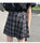 Casual Basic Fashion All Match Plaid Vintage Irregular High Waist College Wind 2018 New Fashion Female Women Mini Skirts
