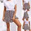 Womail Skirt Women Summer Leopard Print Midi Skirt Casual Midder Elastic Waist Bandage Daily NEW fashion 2019  A11