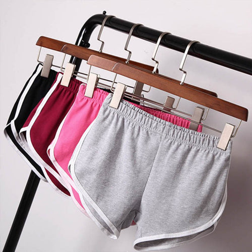 Summer Women Casual Shorts Cozy Multi Colors Breathable Elastic Waist Shorts Size S/M/L/XL/XXL/XXXL